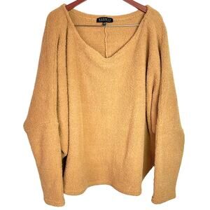 Eloquii | Sweater and Pants Lounge Set Brown Tan Cozy 22/24 3X
